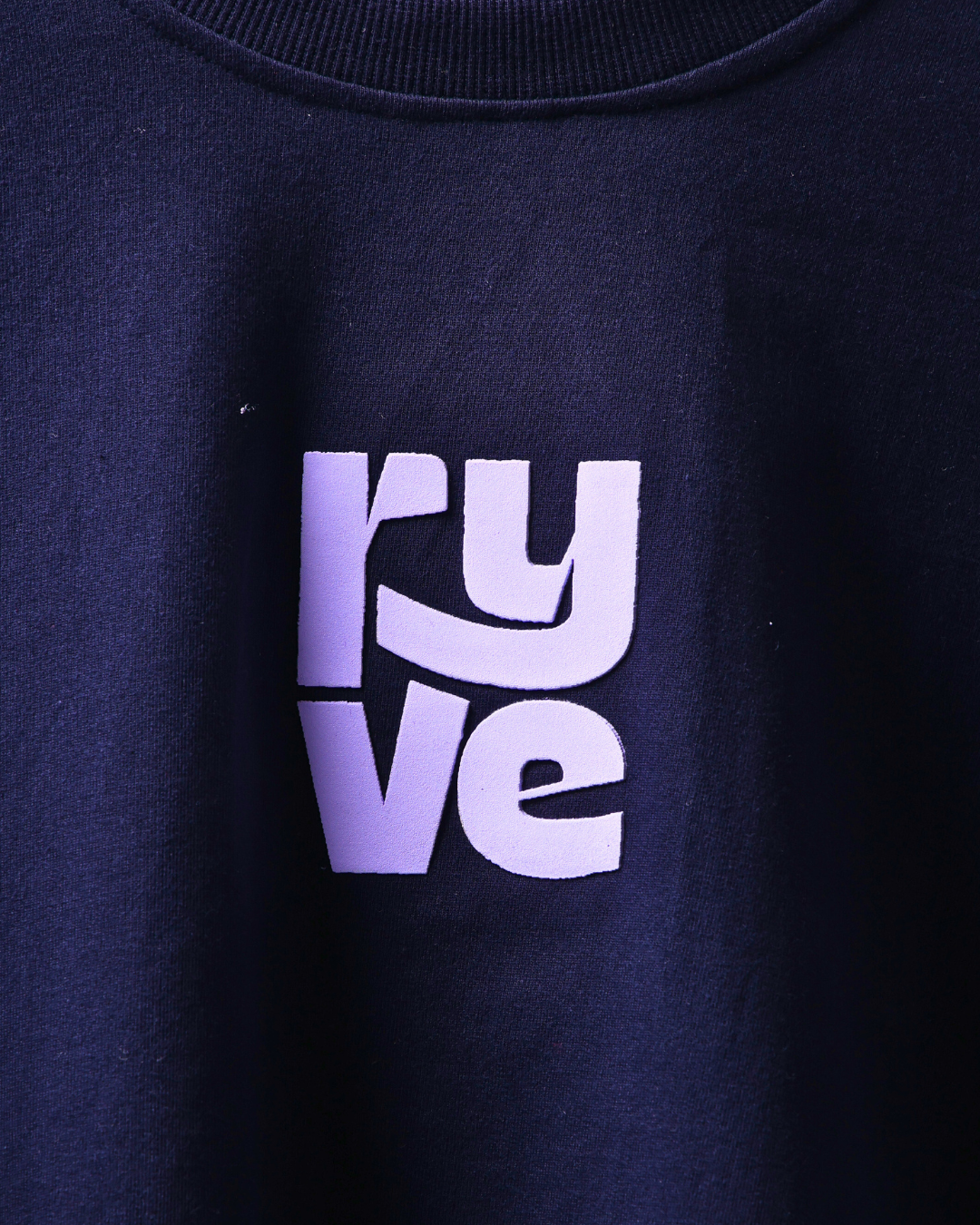 STILL WATERS — NAVY TEE