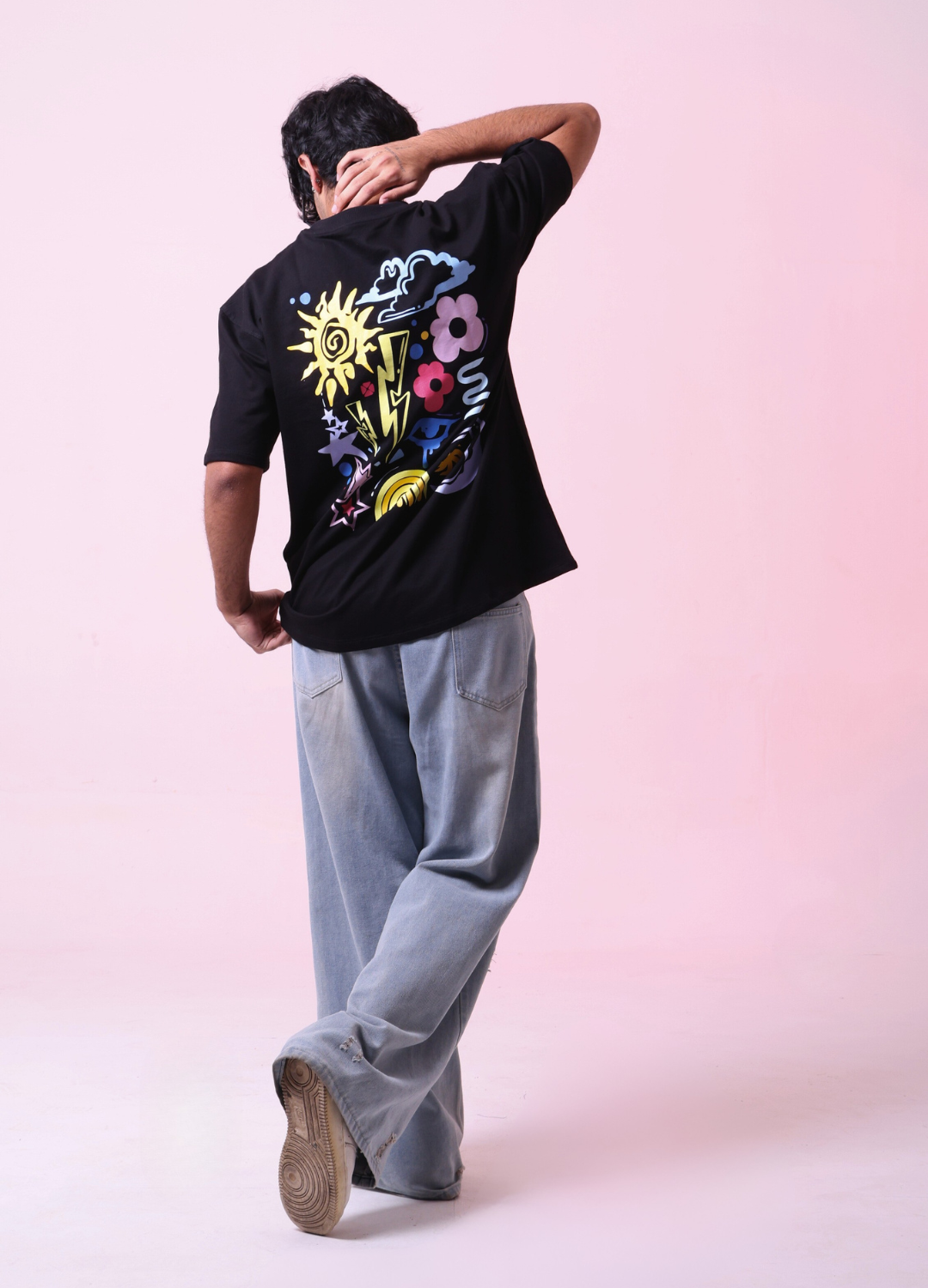 CHROMATIC NOISE — BLACK TEE