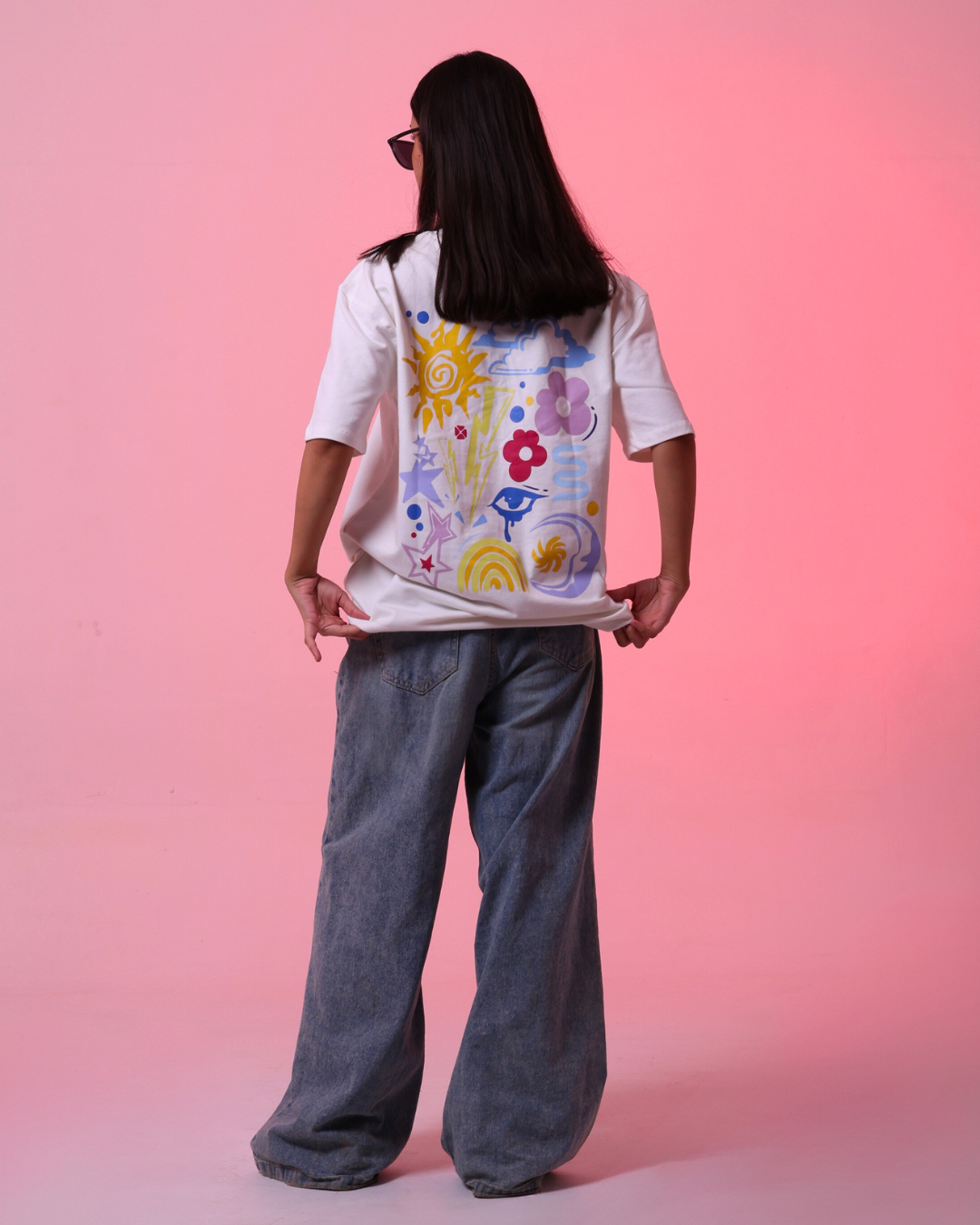 CHROMATIC NOISE — OFF WHITE TEE