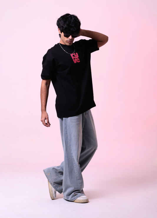 CHROMATIC NOISE — BLACK TEE