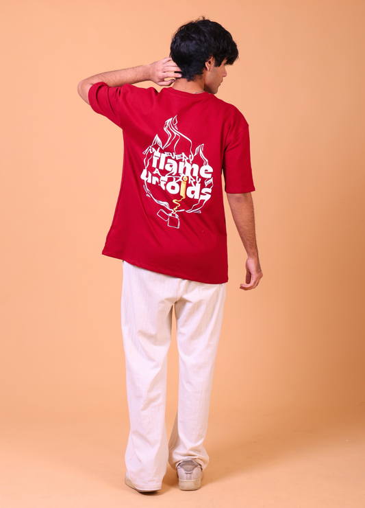 KINDLED — RED TEE