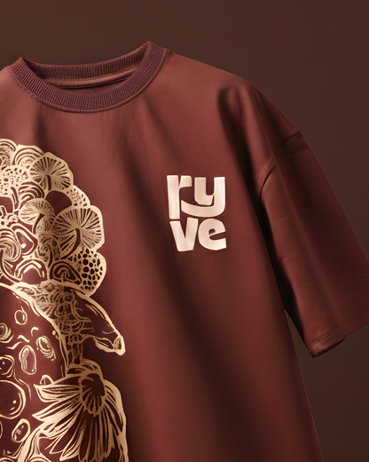 AFTERDARK — BROWN TEE