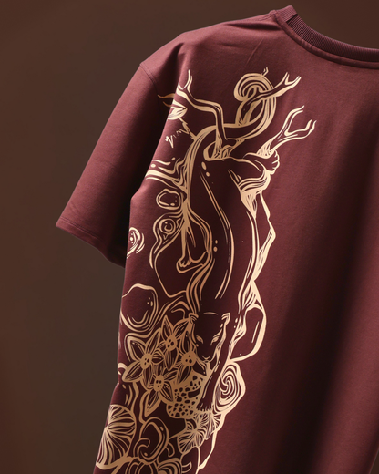 AFTERDARK — BROWN TEE