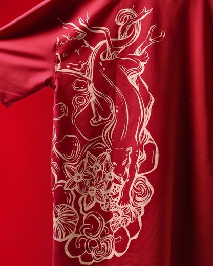 AFTERDARK — MAROON TEE