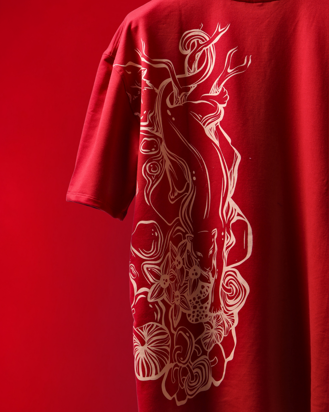 AFTERDARK — MAROON TEE