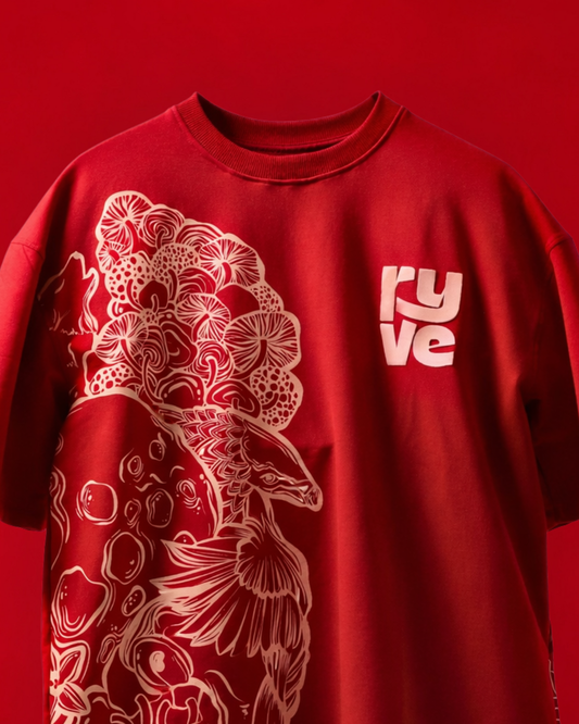 AFTERDARK — MAROON TEE