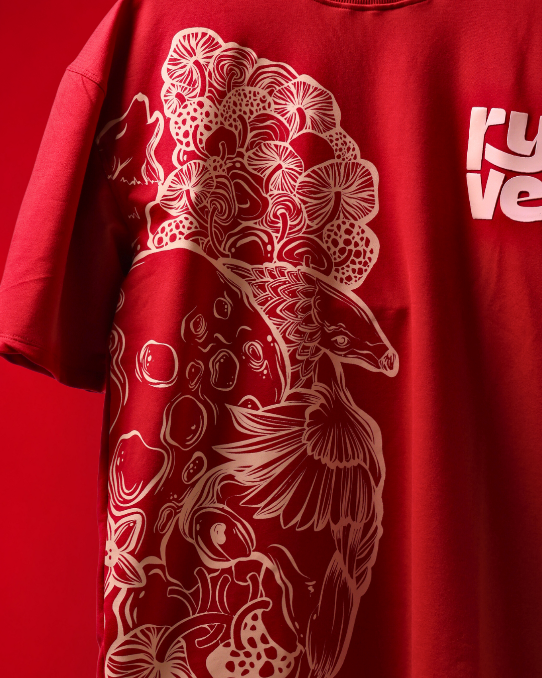 AFTERDARK — MAROON TEE