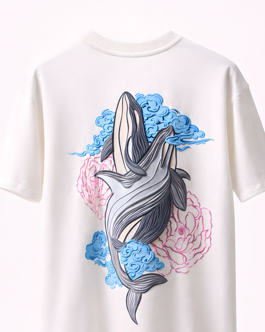 STILL WATERS — OFF WHITE TEE