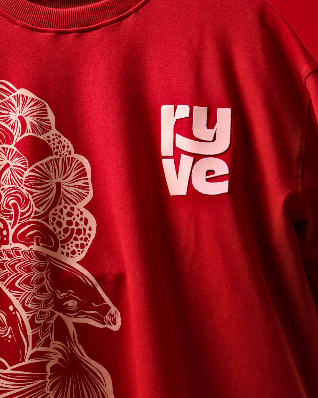 AFTERDARK — MAROON TEE